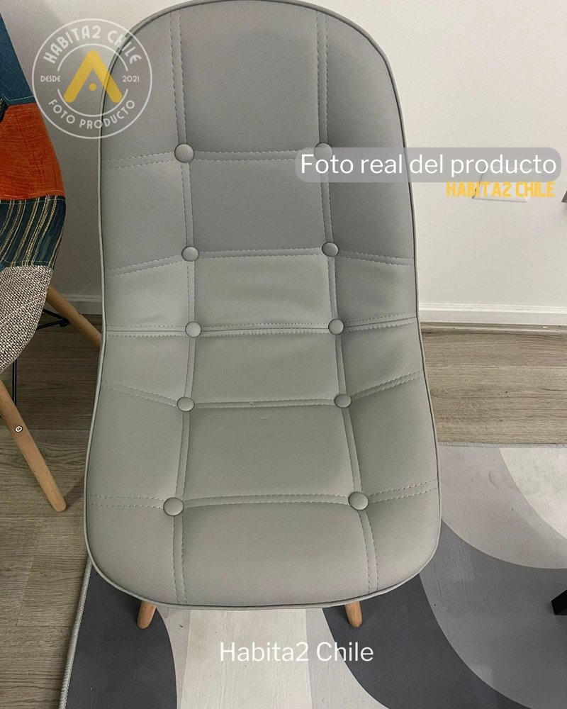 SILLA COMEDOR HABITA2 BUCKLE ACOLCHADA - 3