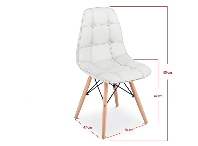 SILLA COMEDOR HABITA2 BUCKLE ACOLCHADA - 6