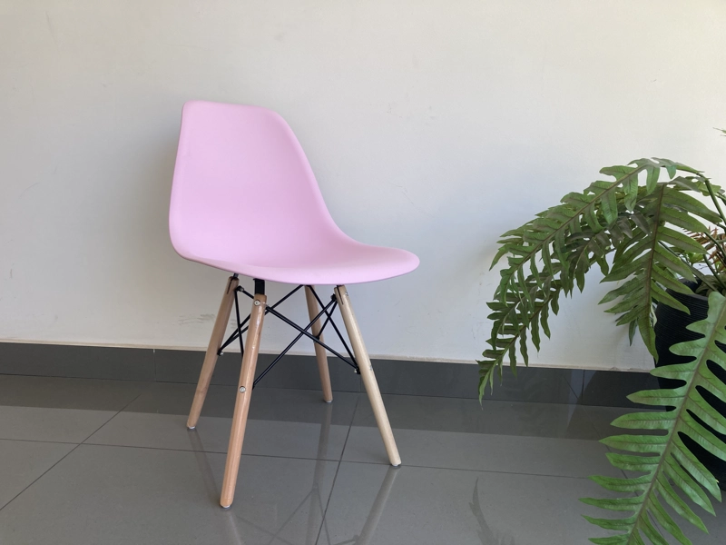 SILLA COMODA Y DE DISEÑO EAMES - GRIS OSCURO - 3