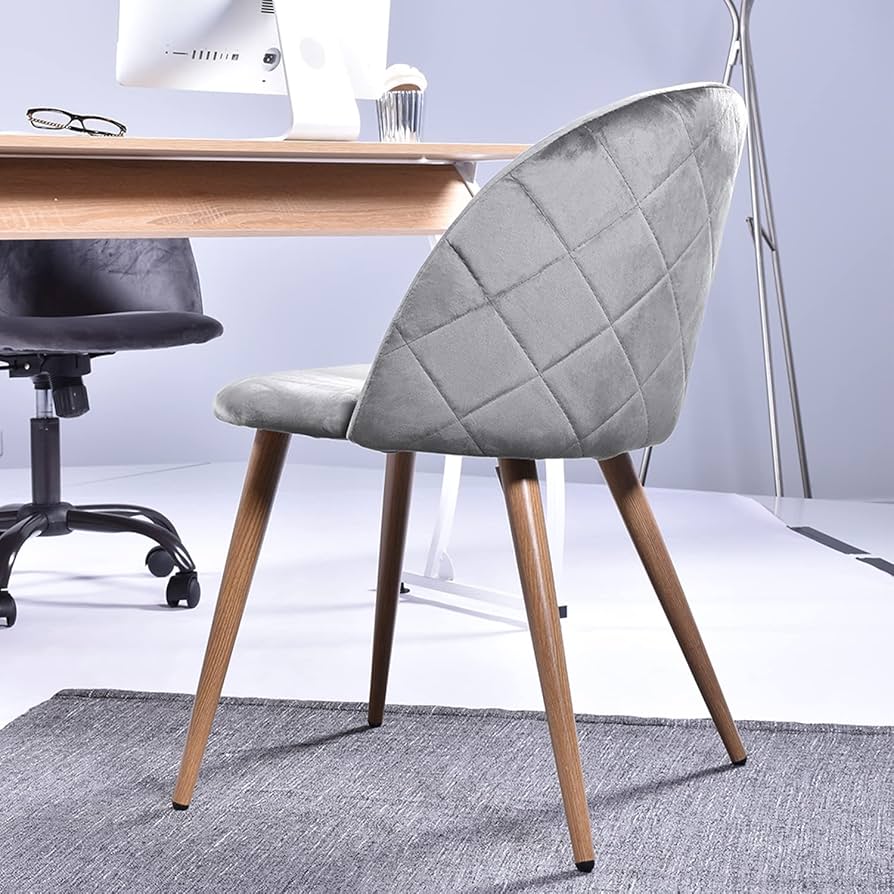 SILLA HABITA2 NORDIC METAL FELPA ACOLCHADA TERCIOPELO - 2