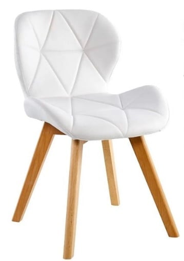 SILLA ACOLCHADA RESISTENTE RADAR WOOD - GRIS - 1