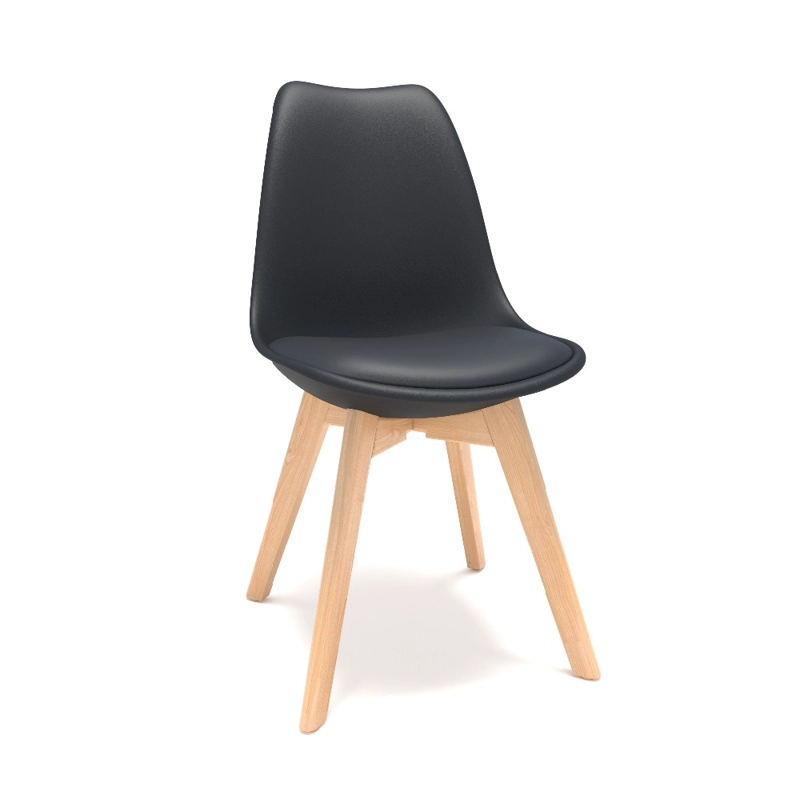 SILLA COMEDOR HABITA2 TULIP ASIENTO ACOLCHADO - 1