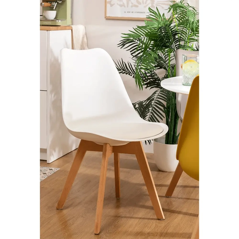 SILLA COMEDOR HABITA2 TULIP ASIENTO ACOLCHADO - 6