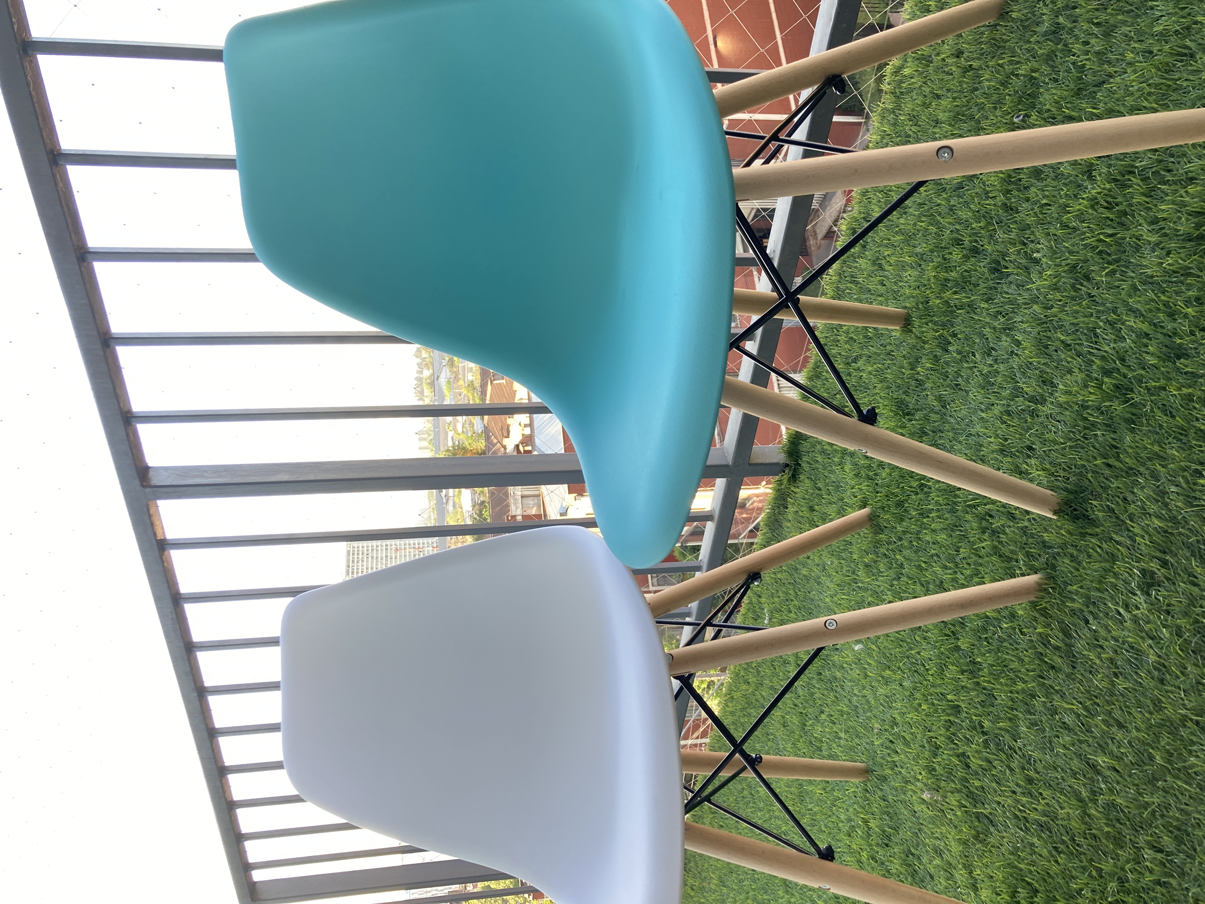 SILLA HABITA2 DISEÑO EAMES BLANCA PACK 6 COMODA Y - 2