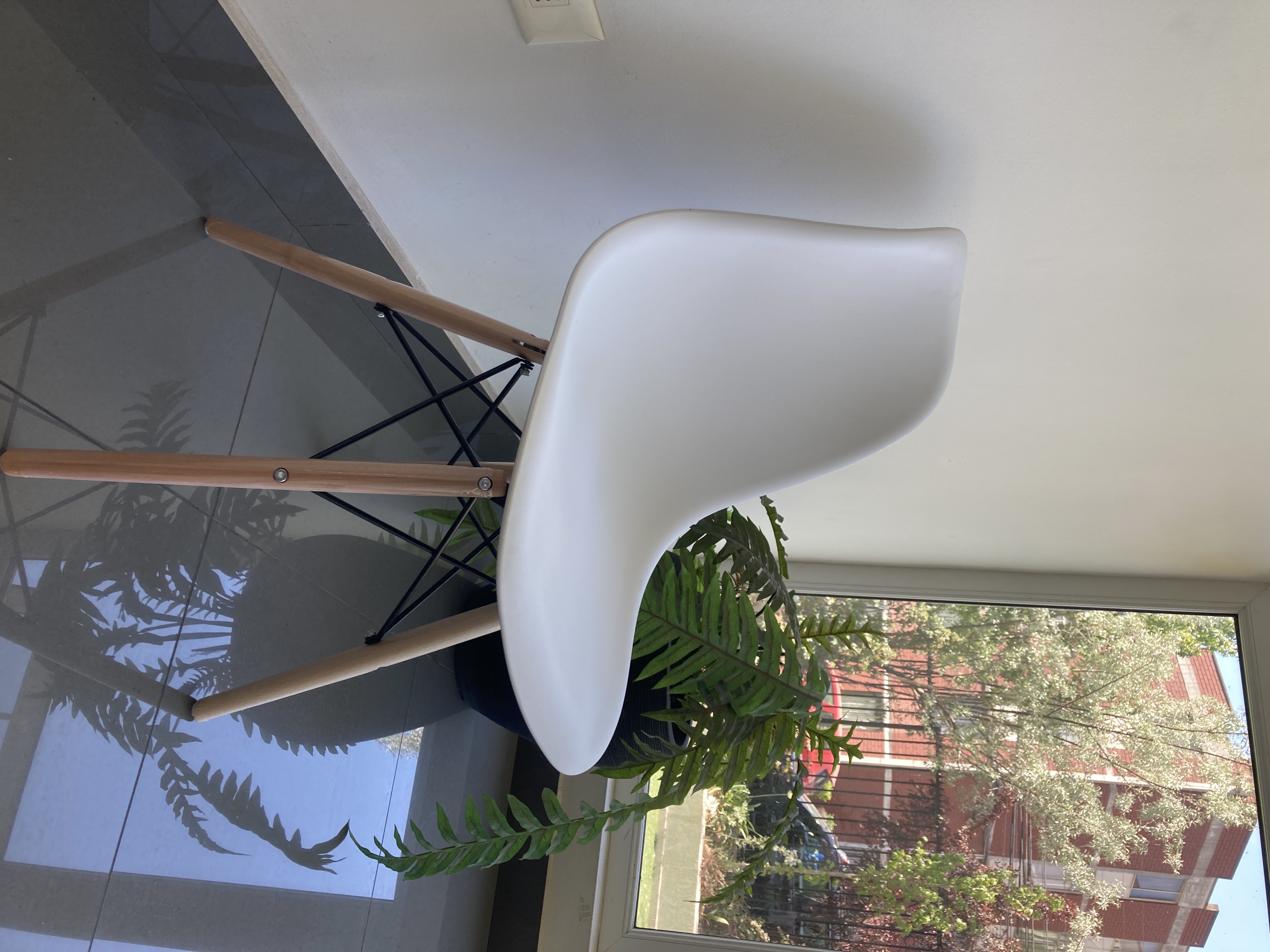 SILLA HABITA2 DISEÑO EAMES BLANCA PACK 4 COMODA Y - 2