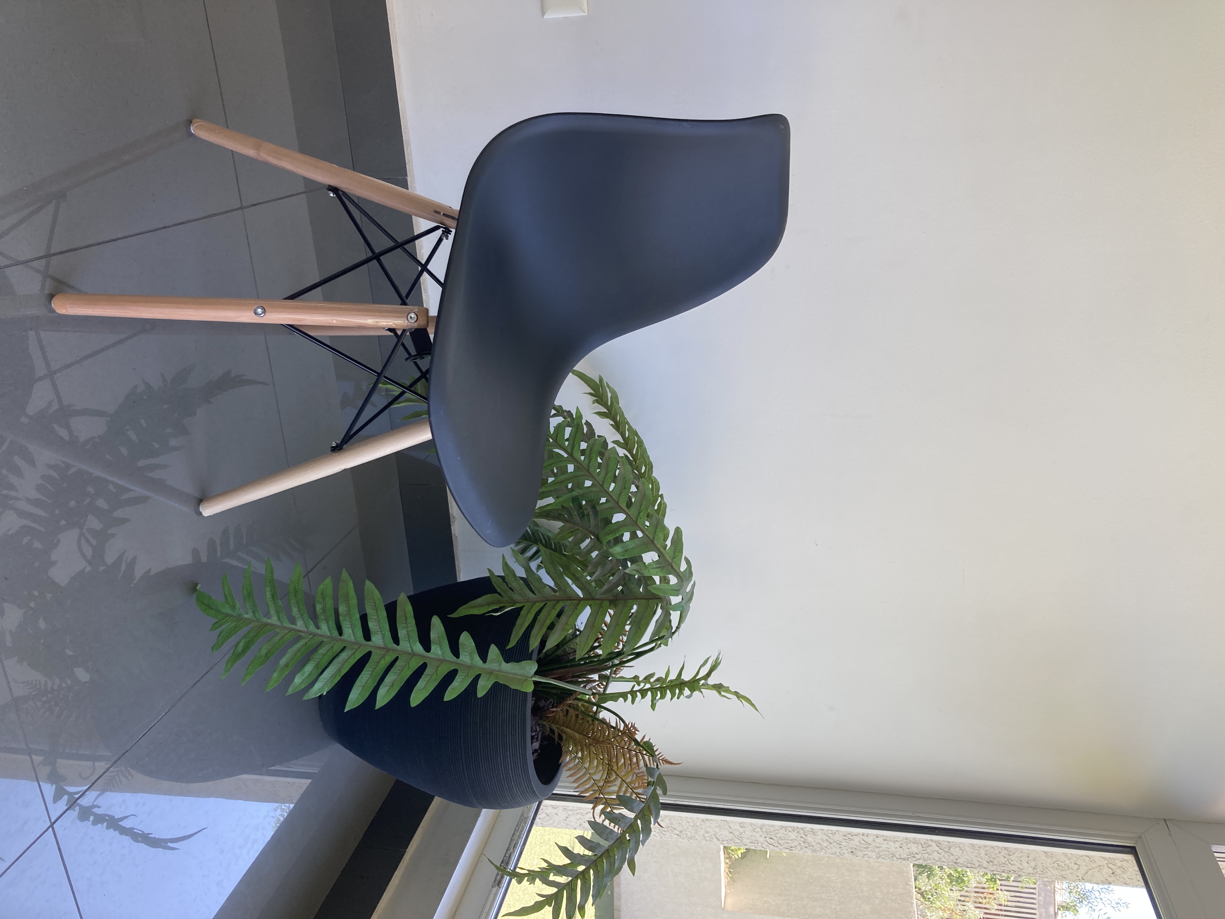 SILLA HABITA2 DISEÑO EAMES NEGRO PACK 2 COMODA Y - 3