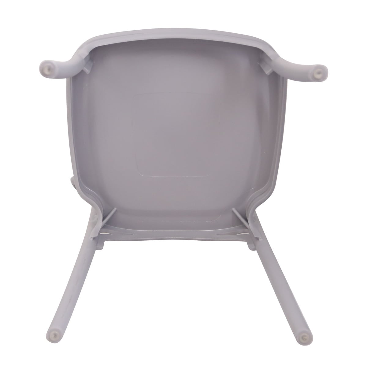 PACK 6 SILLAS SENA APILABLES POLIPROPILENO - GRIS - 3