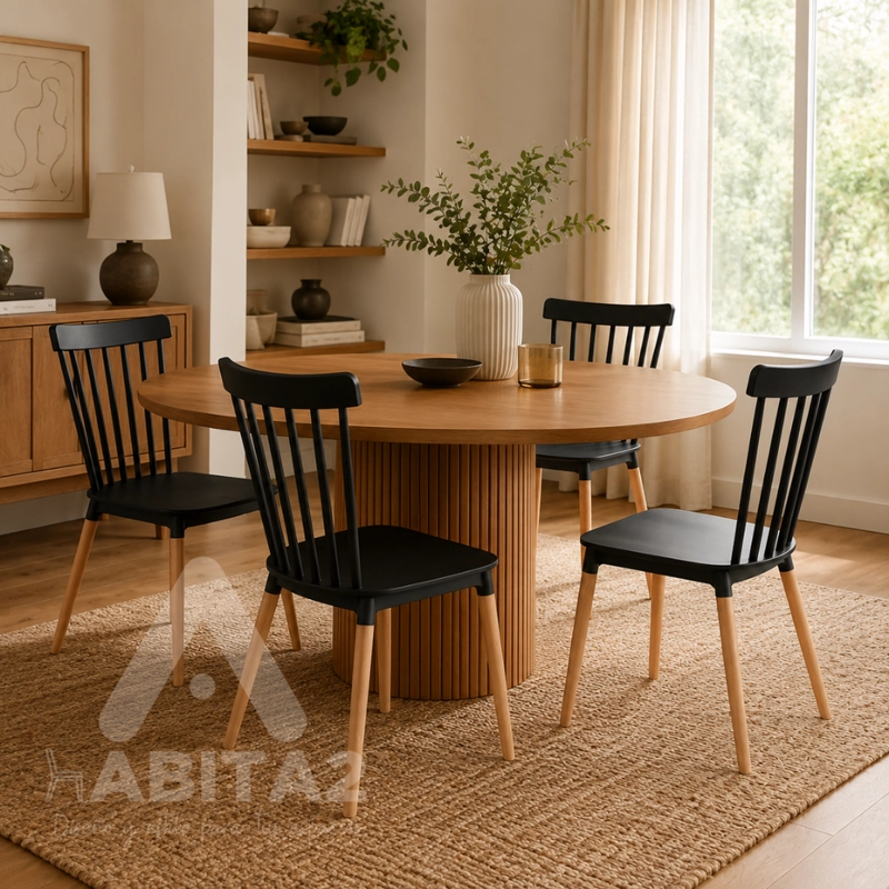 SILLA HABITA2 WINDSOR ESTILO RETRO VINTAGE - 8