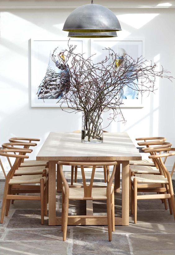 SILLA WISH DE MADERA Y RATTAN - NATURAL - 2