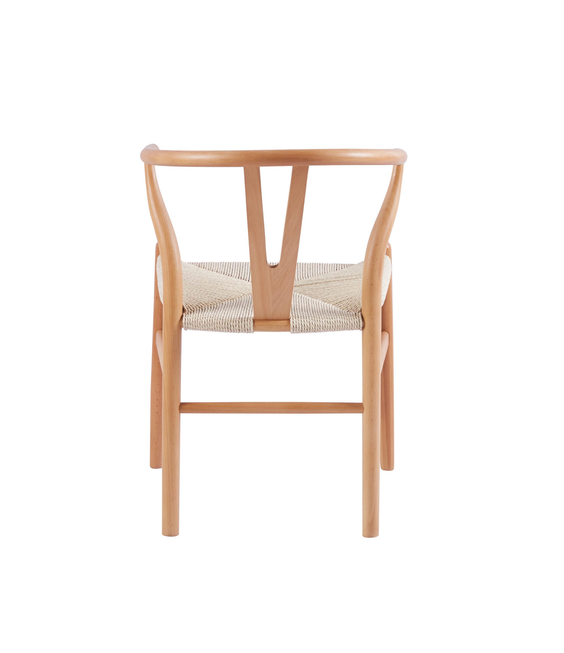 SILLA WISH DE MADERA Y RATTAN - NATURAL - 3