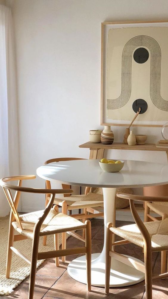 SILLA WISH DE MADERA Y RATTAN - NATURAL - 6