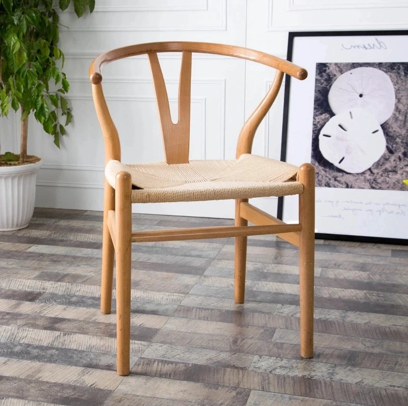 PACK 2 SILLA WISH DE MADERA Y RATTAN - NATURAL - 4