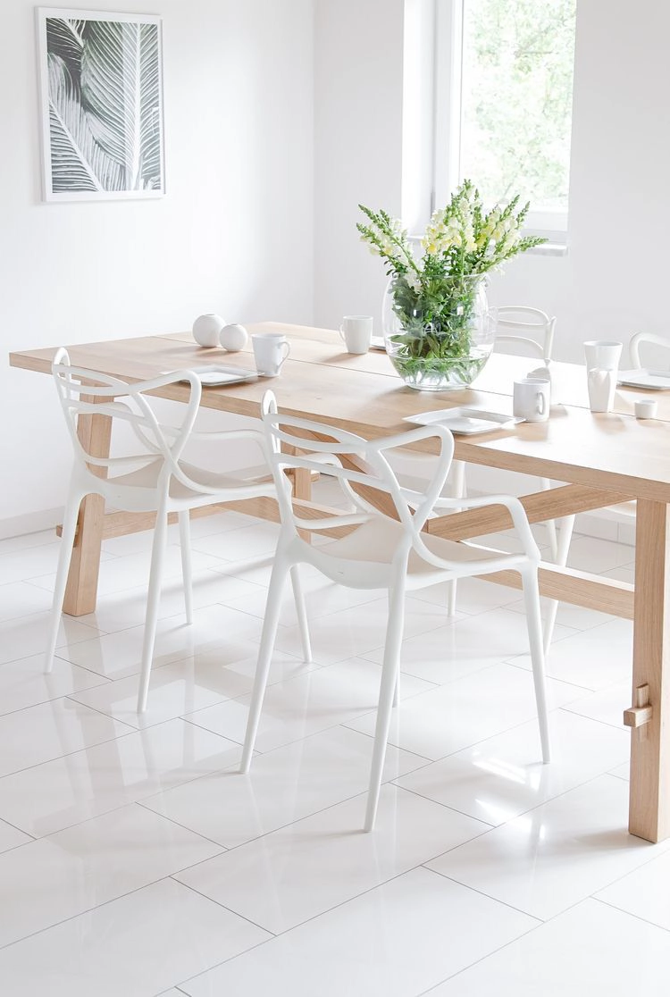 PACK HABITA2 BLANCO 2 SILLA MASTER COMEDOR O TERRAZAS - 5