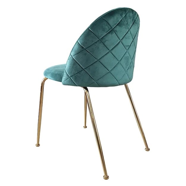 PACK HABITA2 FELPA VERDE 4 SILLA SITIAL TERCIOPELO GOLD - 3
