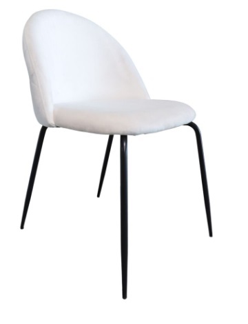 SILLA SITIAL TERCIOPELO GOLD ROSA - 1