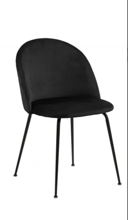 SILLA SITIAL TERCIOPELO GOLD ROSA - 1