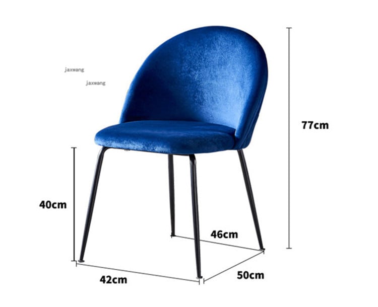 SILLA SITIAL TERCIOPELO GOLD ROSA - 2