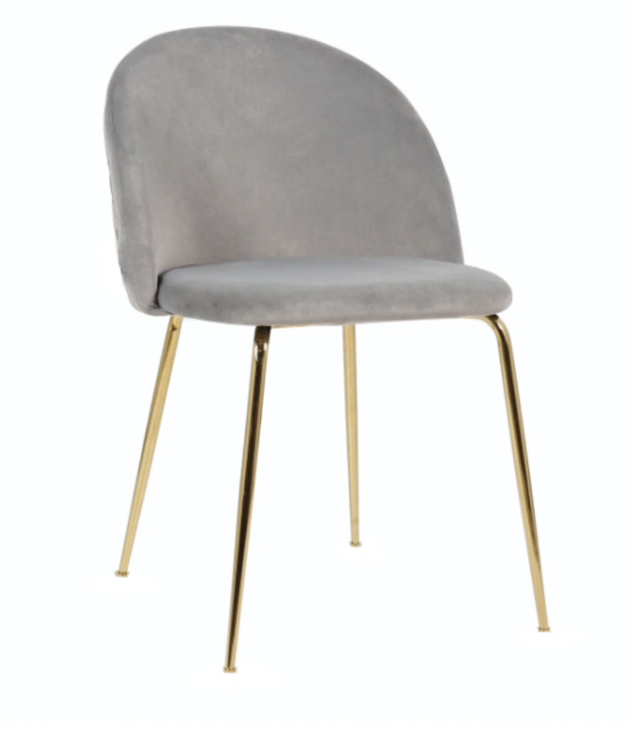 SILLA HABITA2 FELPA SITIAL TERCIOPELO GOLD - 1