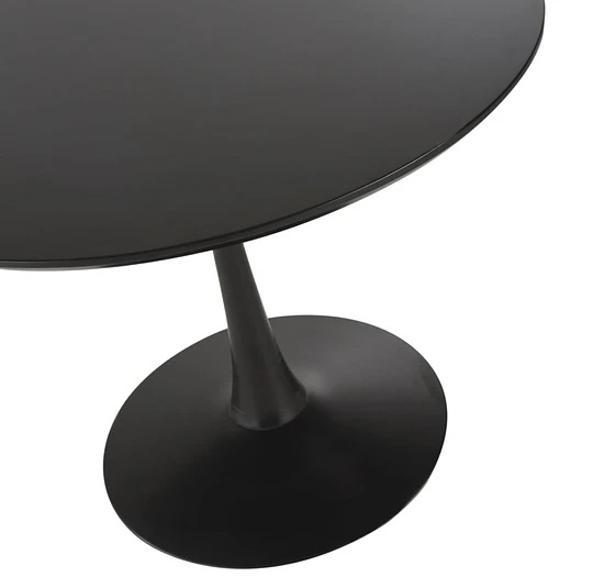 MESA DE COMEDOR TULIP 80CM - NEGRA - 2