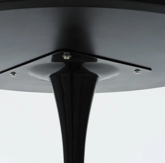 MESA DE COMEDOR TULIP 80CM - NEGRA - 3