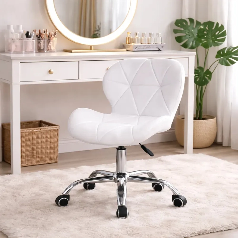 SILLA DE ESCRITORIO HABITA2 /PLÁSTICO ACOLCHADA DISEÑO MARIPOSA - 6