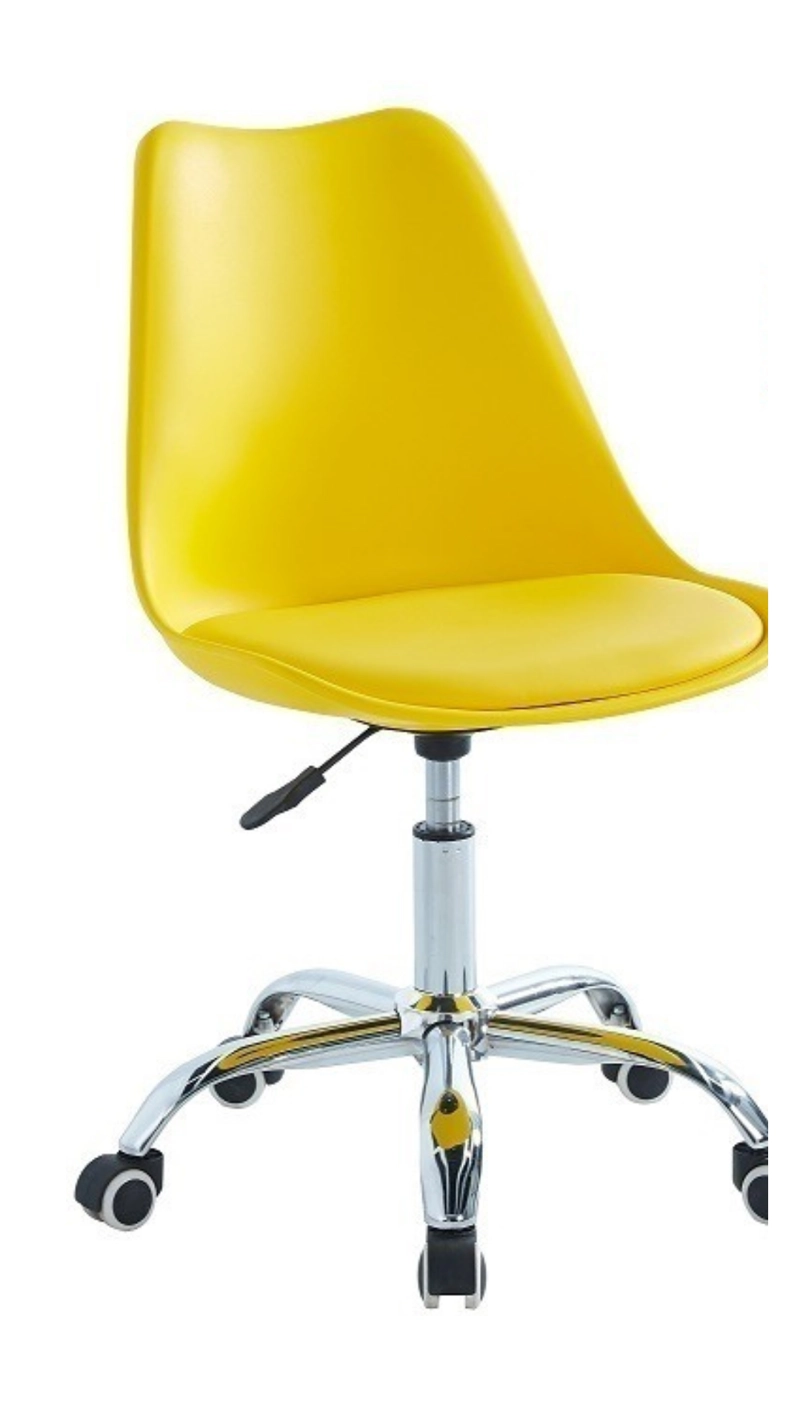 SILLA DE ESCRITORIO HABITA2 /PLÁSTICO TULIP ACOLCHADA - 1
