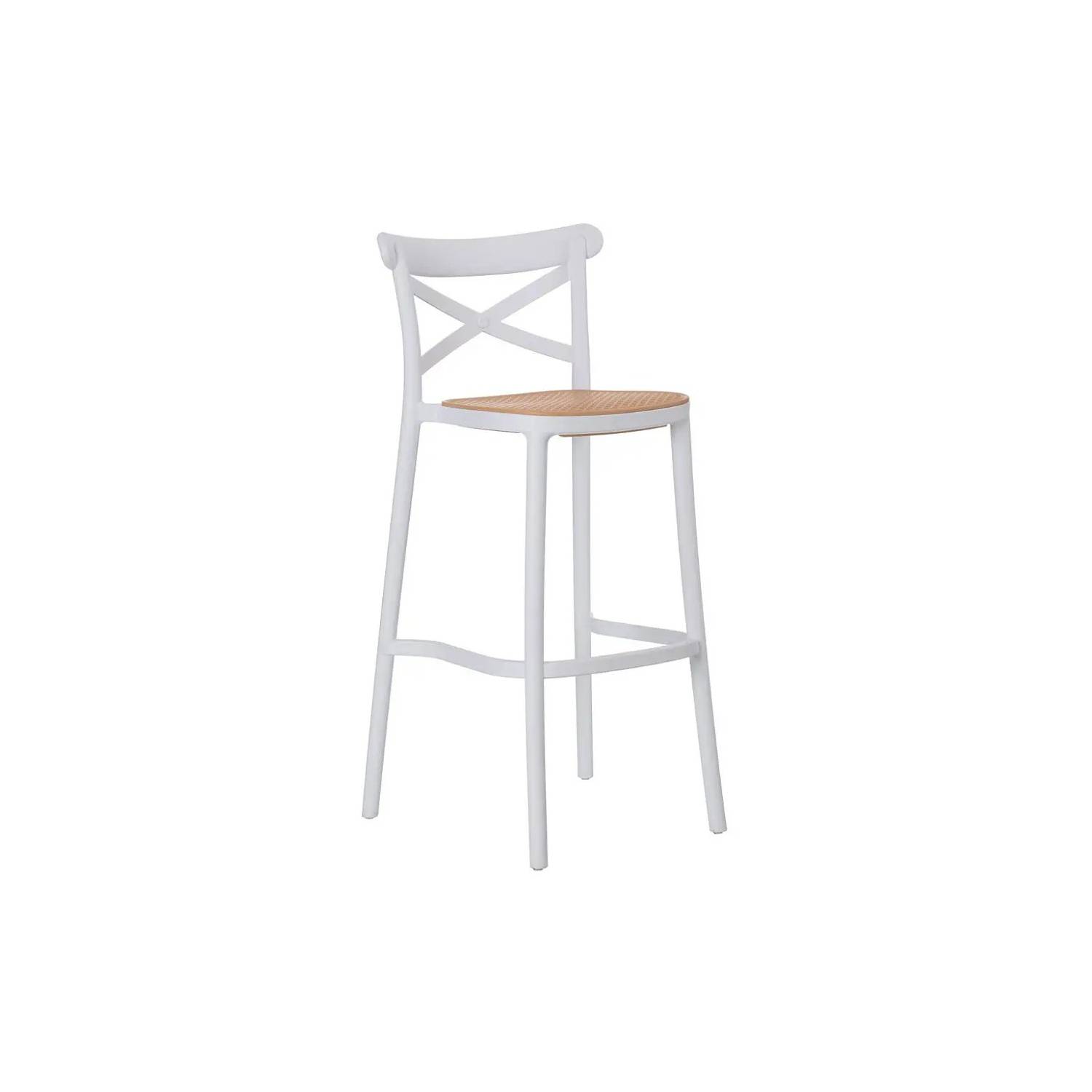 TABURETE SENA 65CM NEGRO