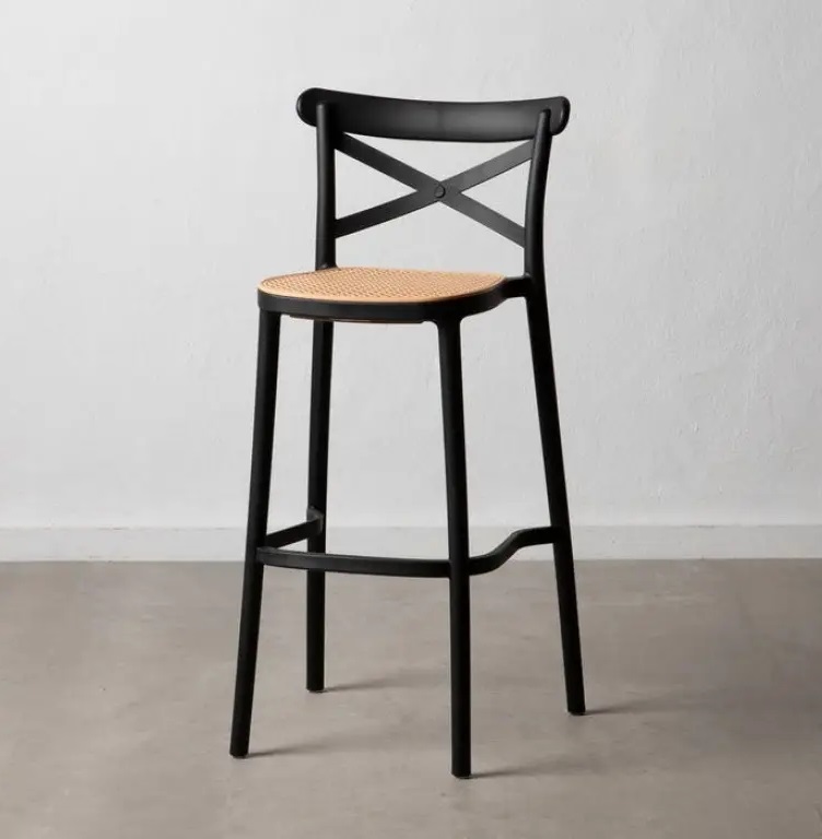 PACK 2 TABURETE SENA 65CM NEGRO - 2