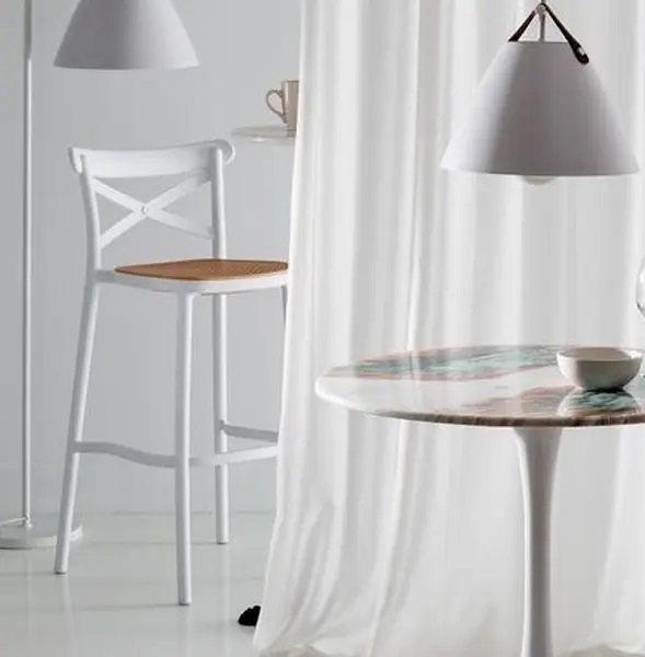 PACK 2 TABURETE SENA 65CM BLANCO - 3