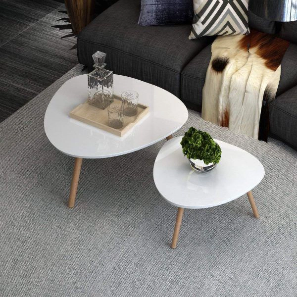 MESA CENTRO HABITA2 DOBLE BLANCO - 5