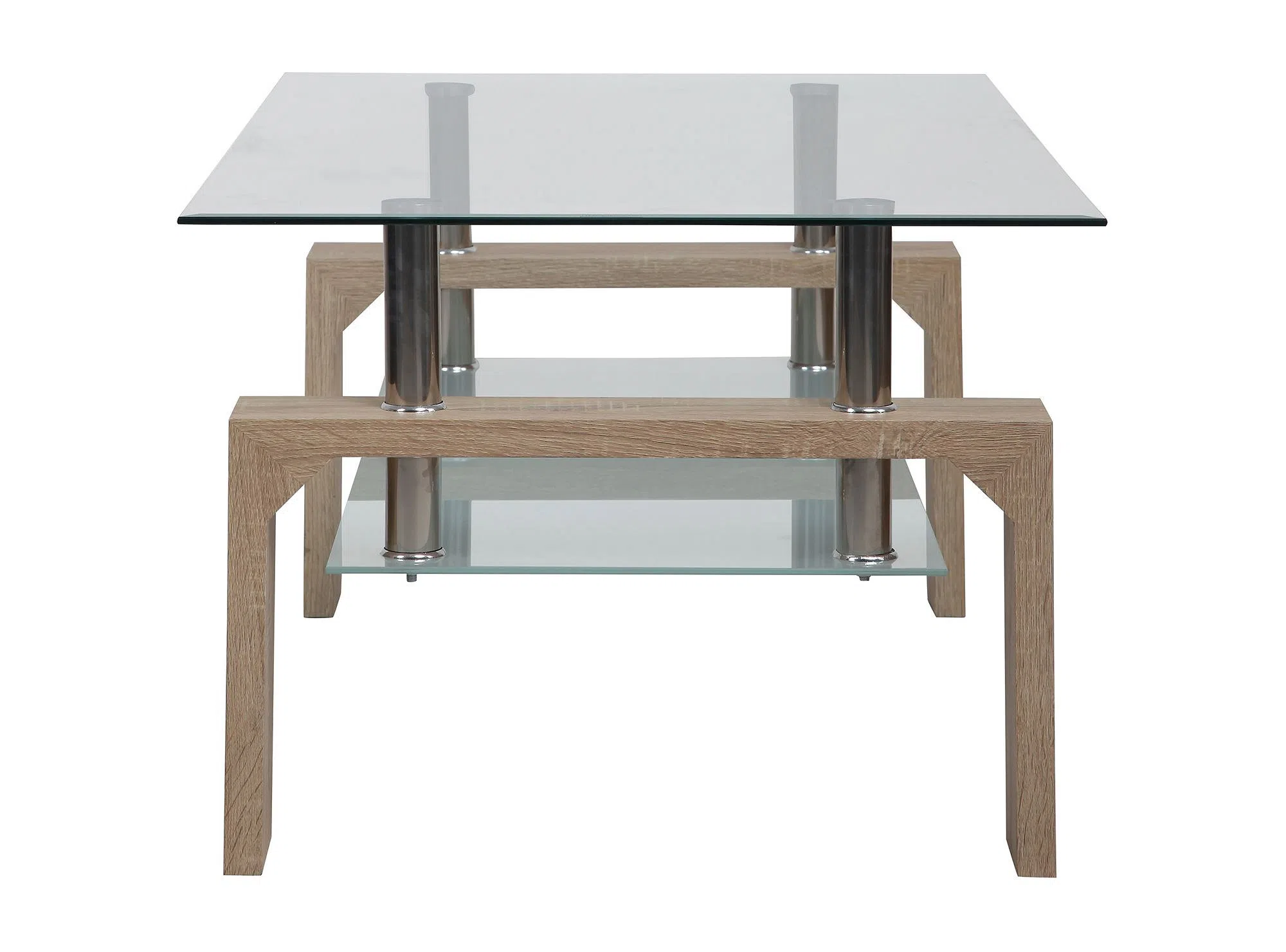 MESA CENTRO HABITA2 VIDRIO RECTANGULAR NATURAL - 4