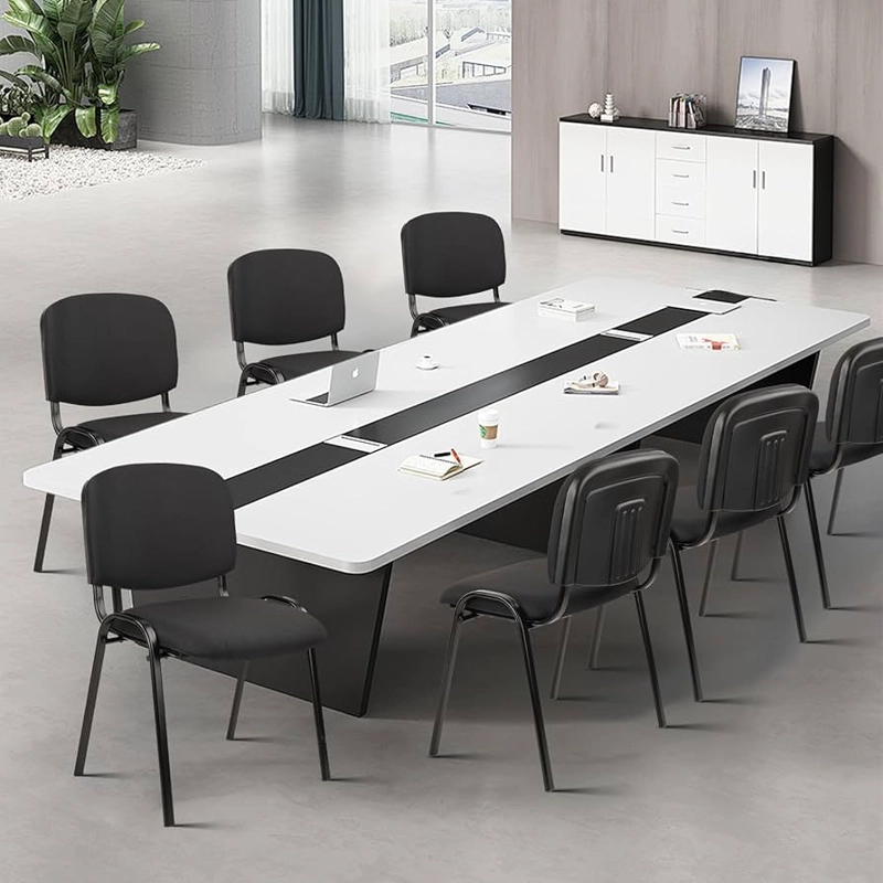 PACK 4 SILLA PARA OFICINA O SALA DE ESPERA MEETING - NEGRO - 2