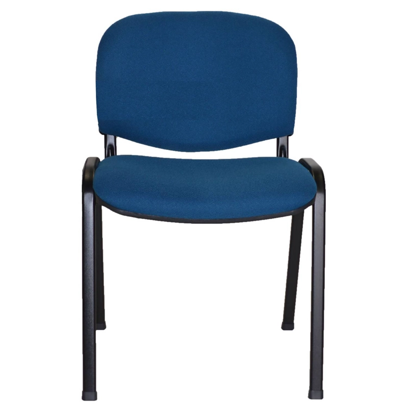 PACK 4 SILLA PARA OFICINA O SALA DE ESPERA MEETING - AZUL - 4