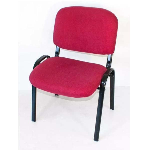 PACK 2 SILLA PARA OFICINA O SALA DE ESPERA MEETING ROJO - 3