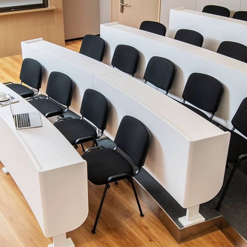 PACK 6 SILLA PARA OFICINA O SALA DE ESPERA MEETING - NEGRO - 2