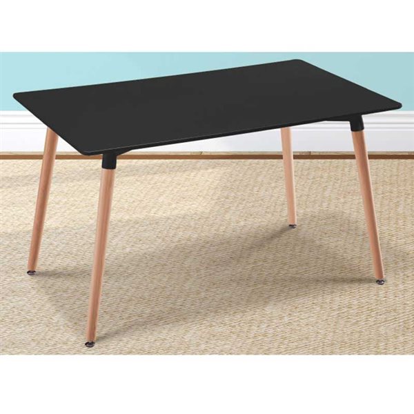 MESA HABITA2 EAMES RECTANGULAR 120X80 CM NEGRO - 2