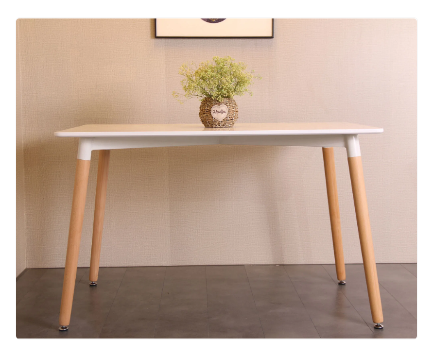 MESA HABITA2 EAMES RECTANGULAR 120X80 CM BLANCO - 2