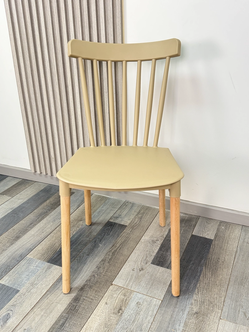 PACK 4 SILLA WINDSOR ESTILO RETRO VINTAGE BEIGE - 4