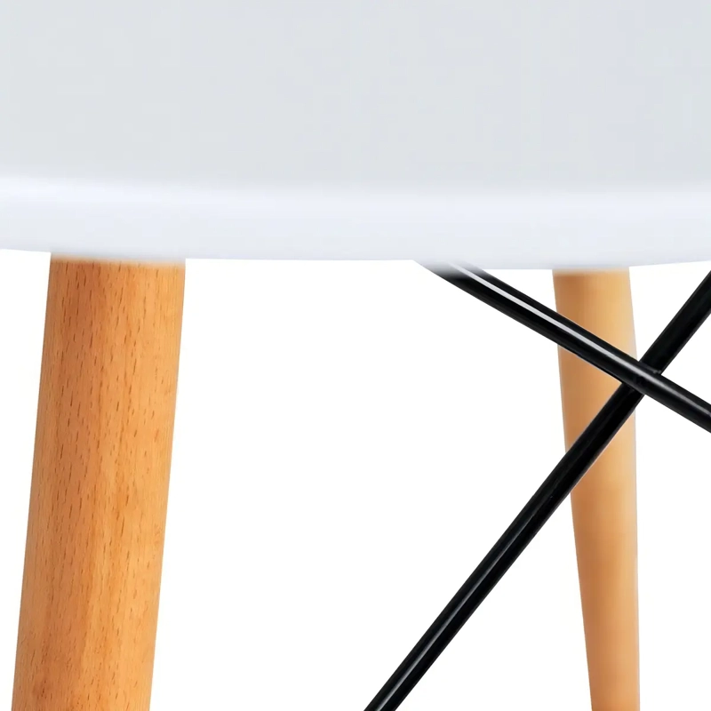 MESA HABITA2 EAMES REDONDA 80 CM BLANCO - 8