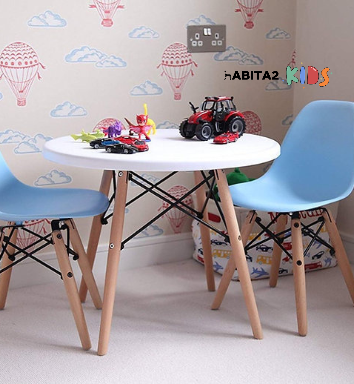 MESA HABITA2 EAMES REDONDA KIDS - 4