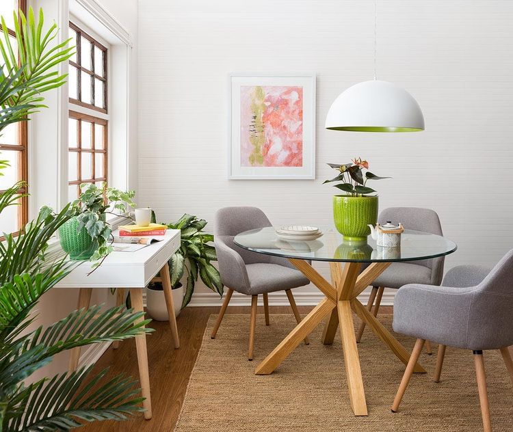MESA HABITA2 NORDIC REDONDA 100CM METAL - 4