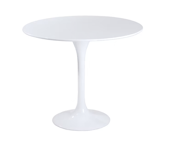 MESA DE COMEDOR TULIP 100CM - BLANCA - 1