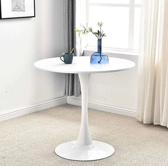 MESA DE COMEDOR TULIP 100CM - BLANCA - 2
