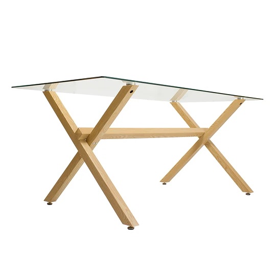 COMEDOR BIANCA MESA RECTANGULAR X 140X80CM + 4 SILLAS TULIP BEIGE - 3