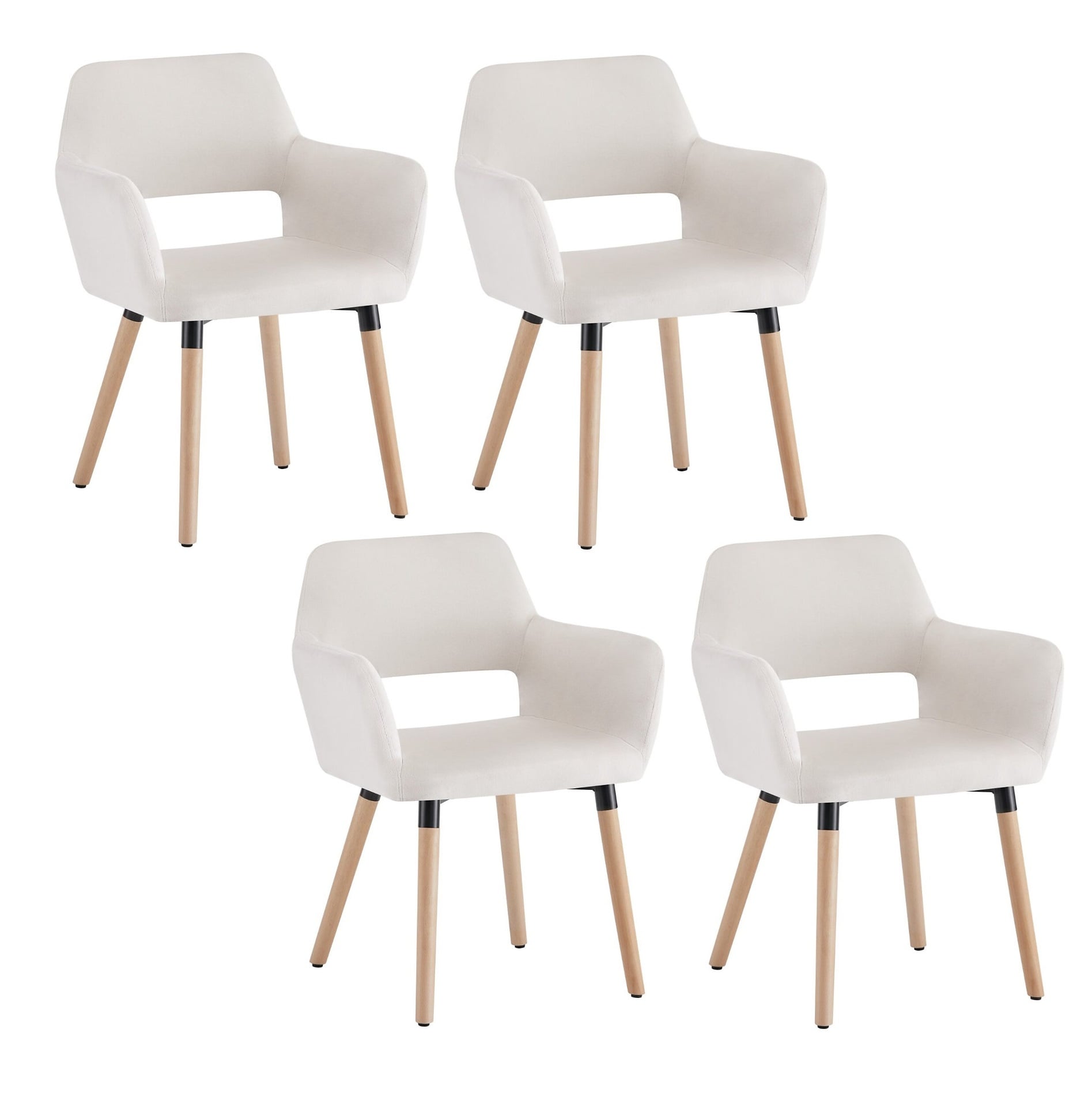 PACK 4 SITIAL MINDY FELPA BEIGE - 1