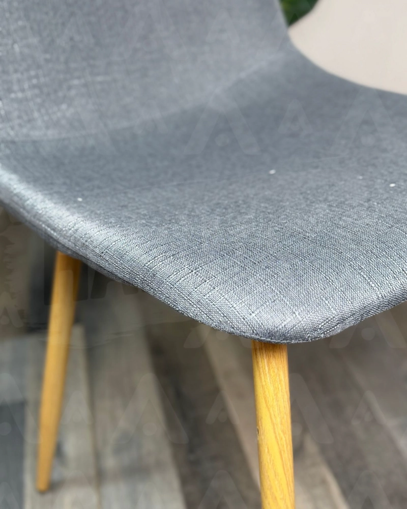 PACK 6 SILLA DE COMEDOR TRENDYTOP LINO ACOLCHADA - GRIS - 5
