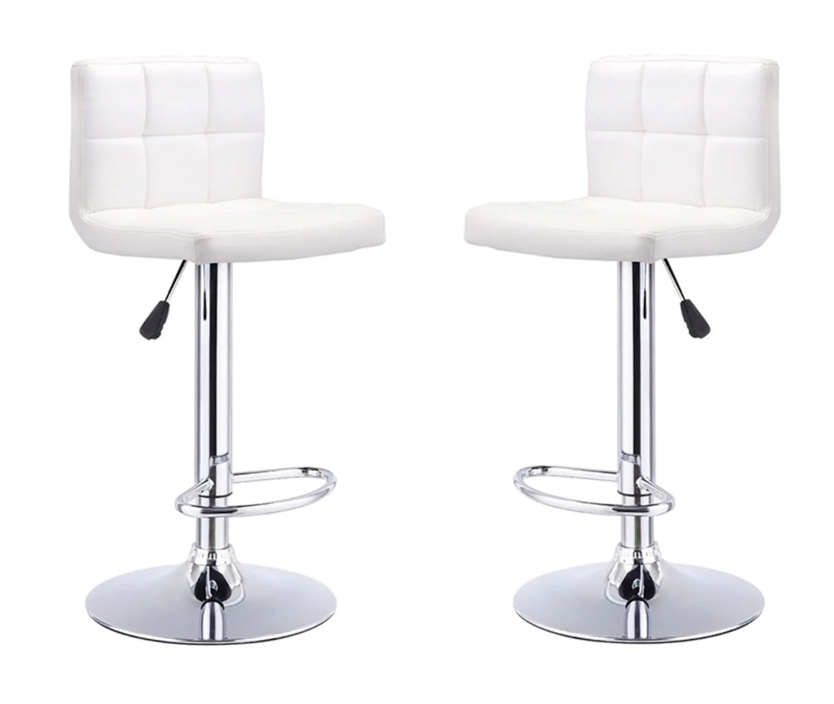 PACK HABITA2 BLANCO 2 SILLA DE BAR TIANA AJUSTABLE - 1
