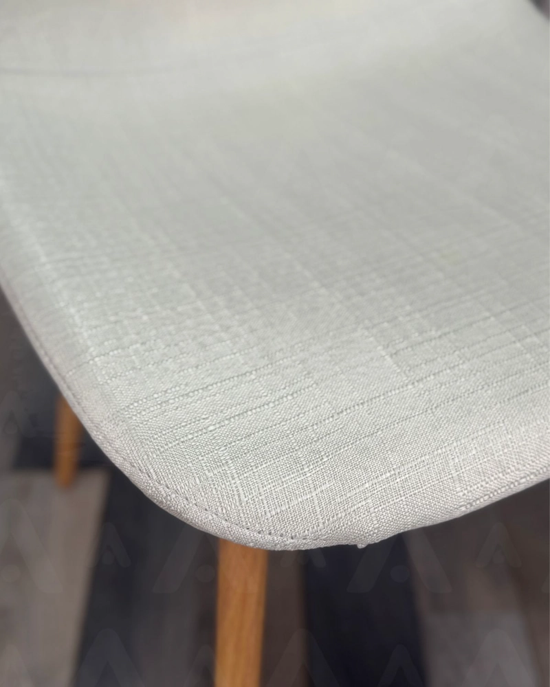 PACK 6 SILLA DE COMEDOR TRENDYTOP LINO ACOLCHADA BLANCO HUESO - 5