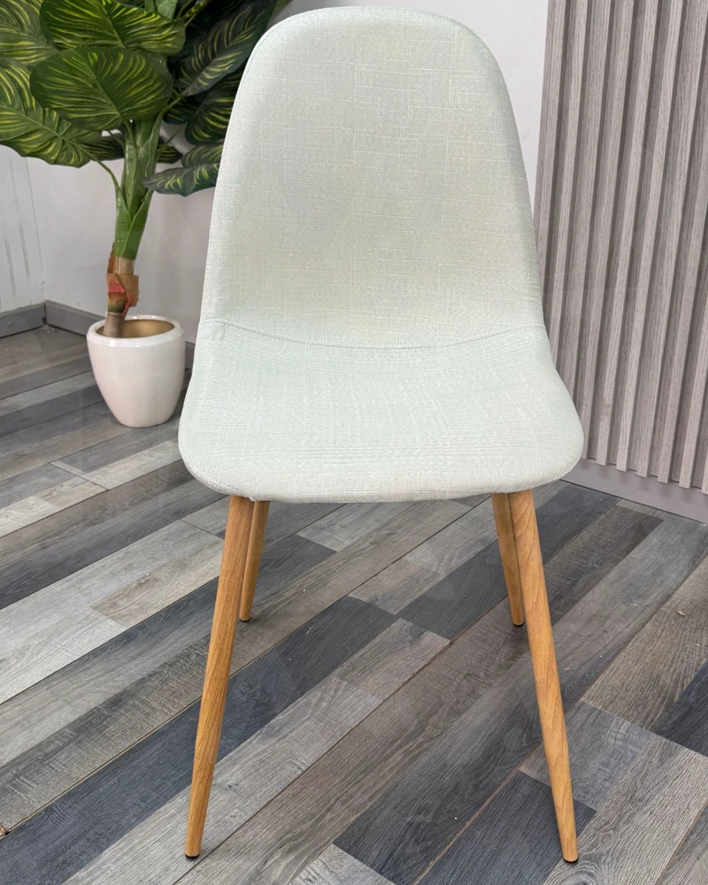 PACK 6 SILLA DE COMEDOR TRENDYTOP LINO ACOLCHADA BLANCO HUESO - 6