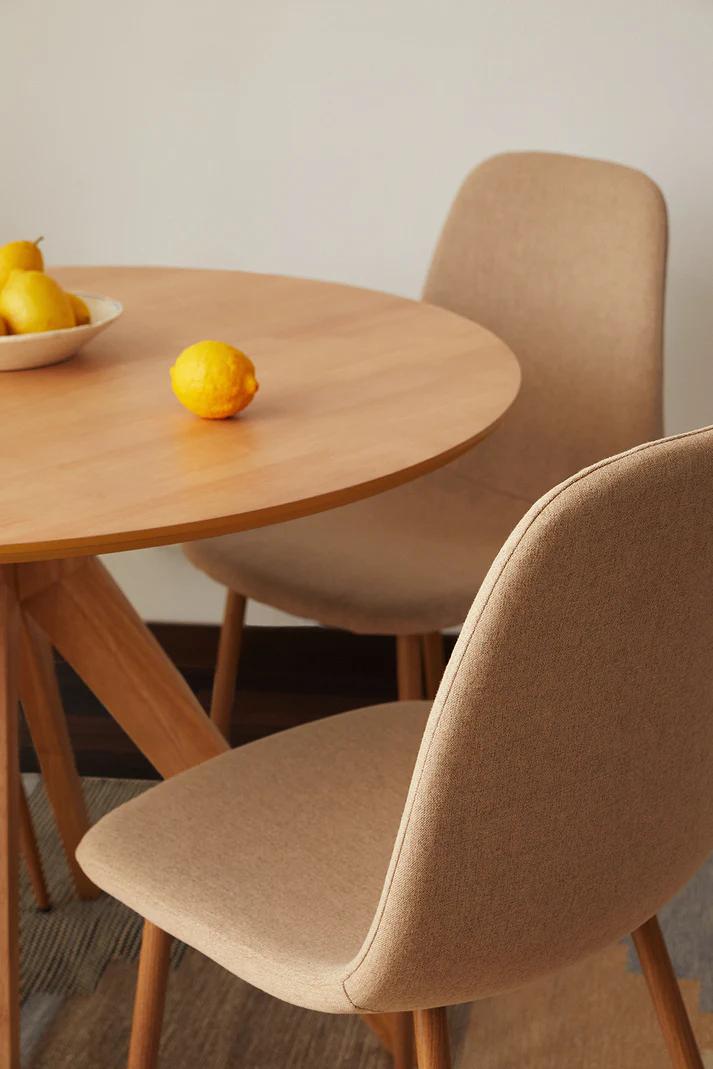 PACK 6 SILLA DE COMEDOR TRENDYTOP LINO ACOLCHADA BEIGE - 2